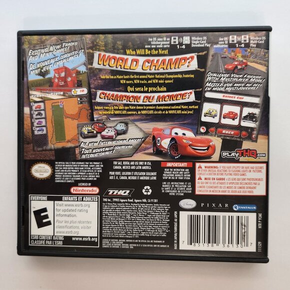 Cars Mater National for Nintendo DS CIB - Picture 3 of 9